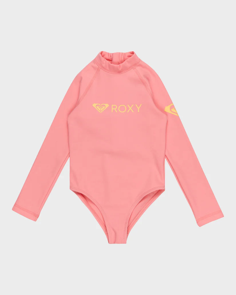 Roxy Toddler Heater LS Onsie - Plumeria - Star Surf + Skate