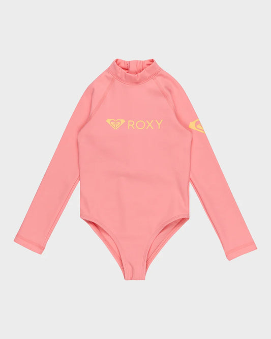 Roxy Toddler Heater LS Onsie - Plumeria - Star Surf + Skate