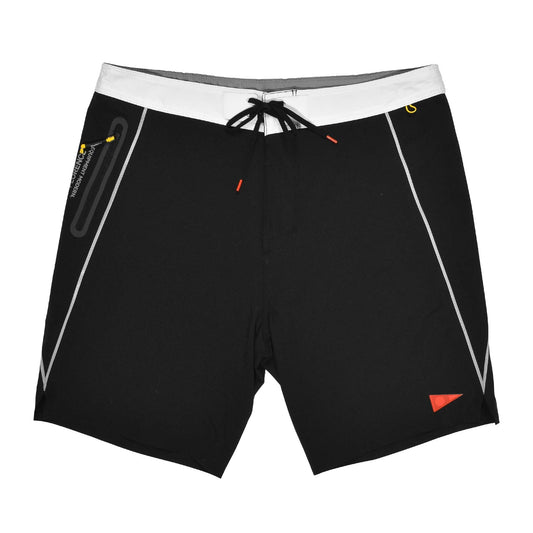 Florence Marine X F1 Zero Boardshort - Black White - Star Surf + Skate