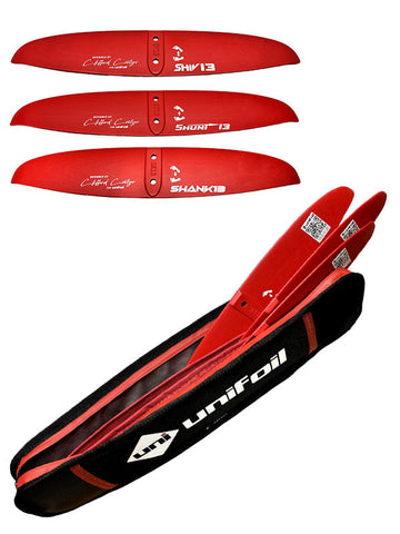 Unifoil G10 13" Tail Wing 3 Pack - Star Surf + Skate