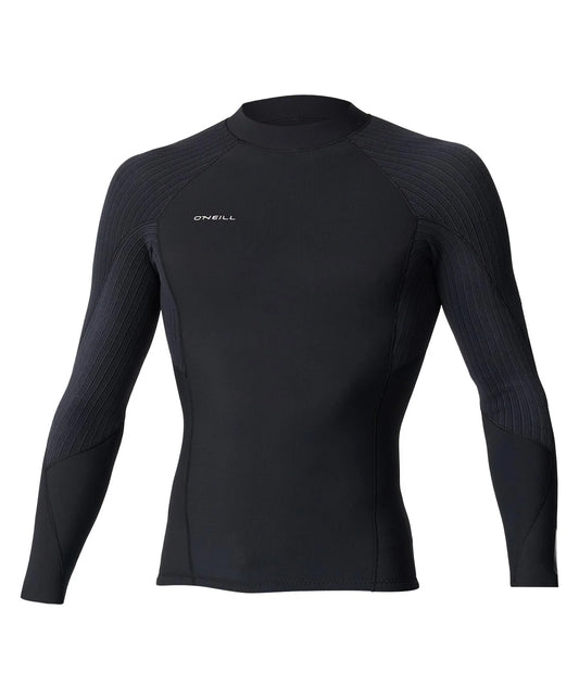 O'Neill Hyperfreak LS Crew GBS 2mm - Black/Black - Star Surf + Skate