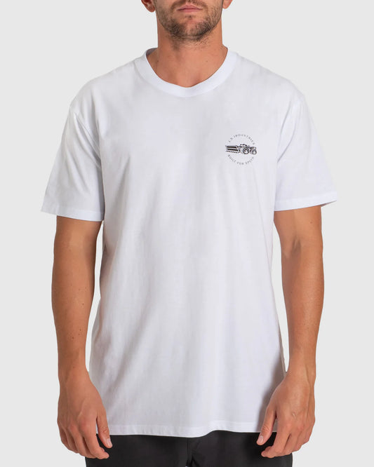 JS Baron BFS SS Tee - White - Star Surf + Skate