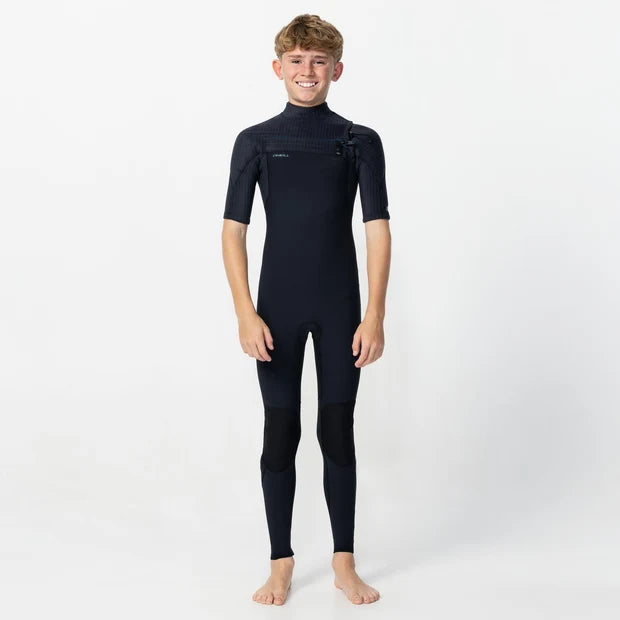 O'Neill Youth Hyperfreak CZ SS Full 2mm - Black/Black/Black