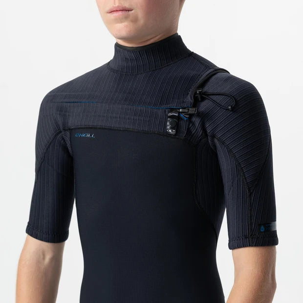 O'Neill Youth Hyperfreak CZ SS Full 2mm - Black/Black/Black