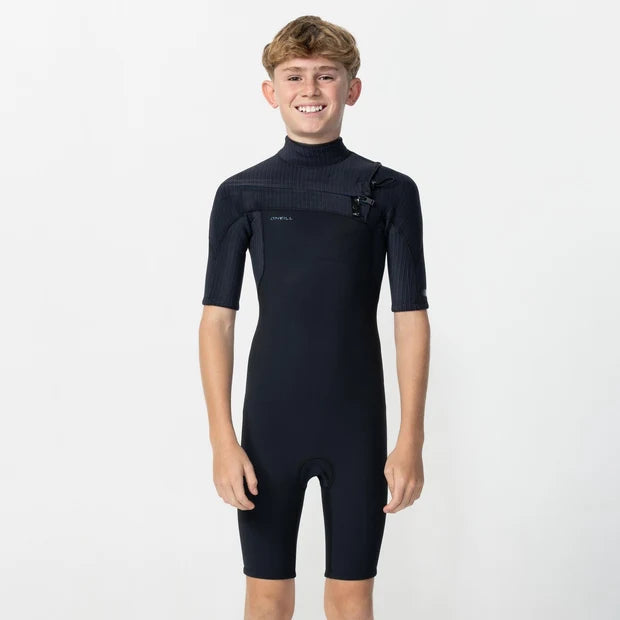 O'Neill Youth Hyperfreak CZ SS Spring 2mm - Black/Black/Black