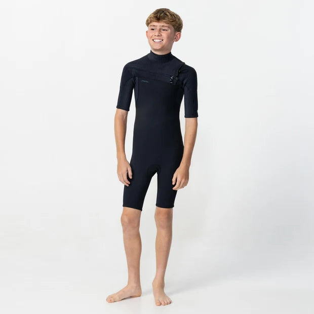 O'Neill Youth Hyperfreak CZ SS Spring 2mm - Black/Black/Black