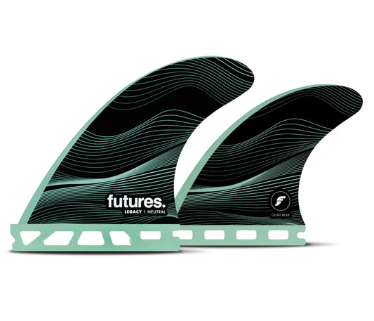 Futures F4 Legacy Quad - Green - Star Surf + Skate
