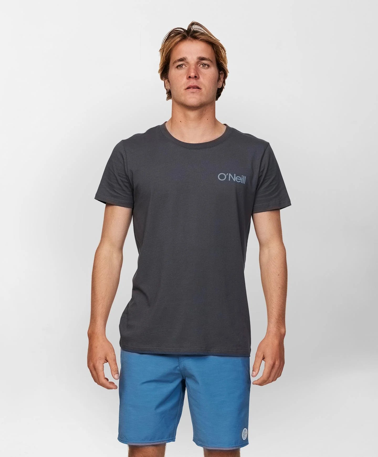 O'Neill Marquee SS Tee - Dark Charcoal - Star Surf + Skate