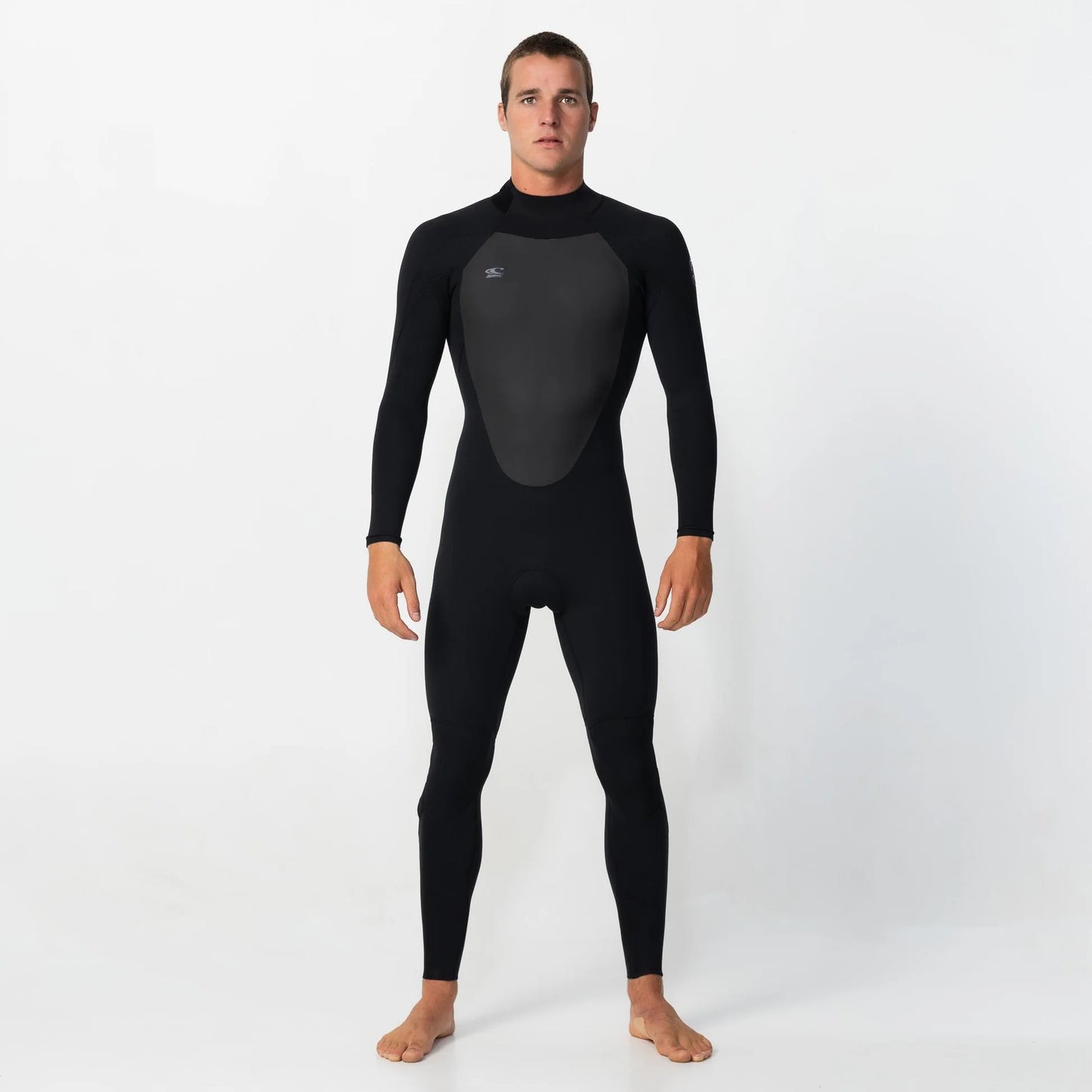 O'Neill Defender 3/2mm Back Zip Full Steamer - Black