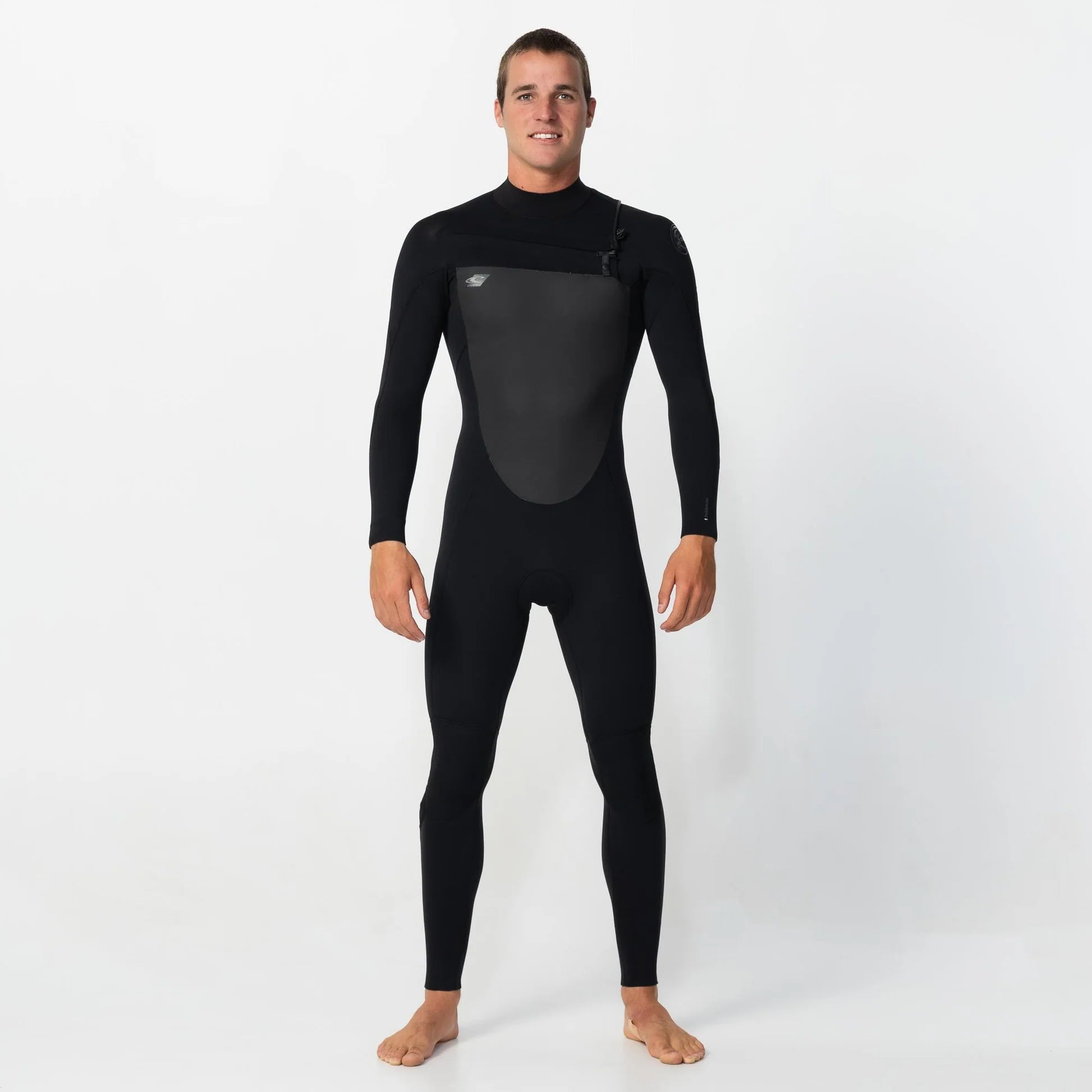 O'Neill Defender 3/2mm Chest Zip Full Steamer - Black - Star Surf + Skate