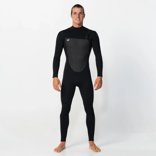 O'Neill Defender 3/2mm Chest Zip Full Steamer - Black - Star Surf + Skate
