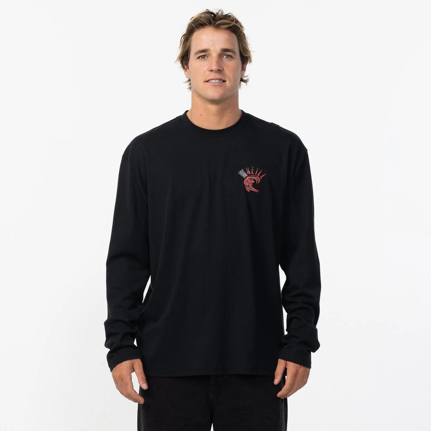 O'Neill Spike Reissue OS LS Tee - Black - Star Surf + Skate