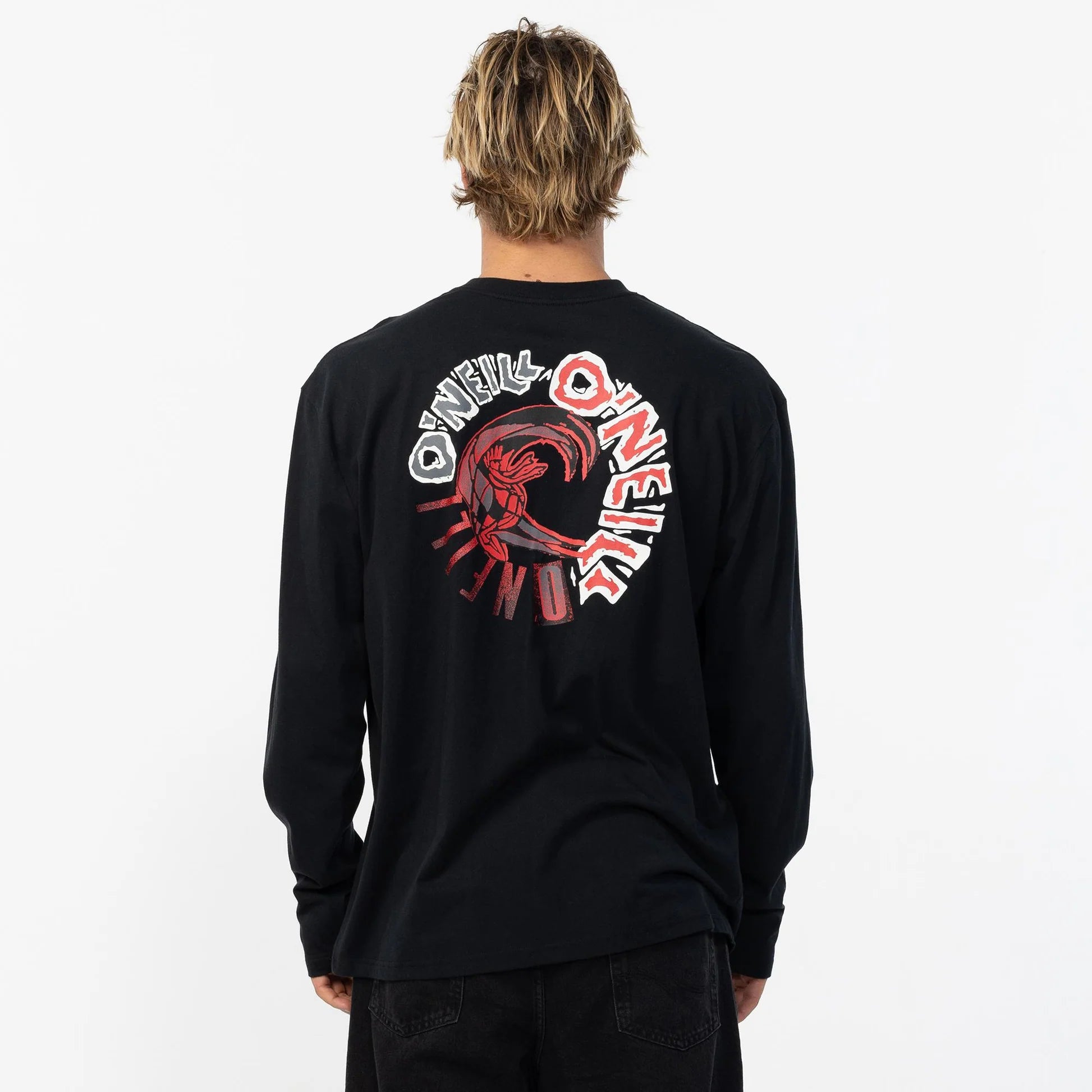 O'Neill Spike Reissue OS LS Tee - Black - Star Surf + Skate