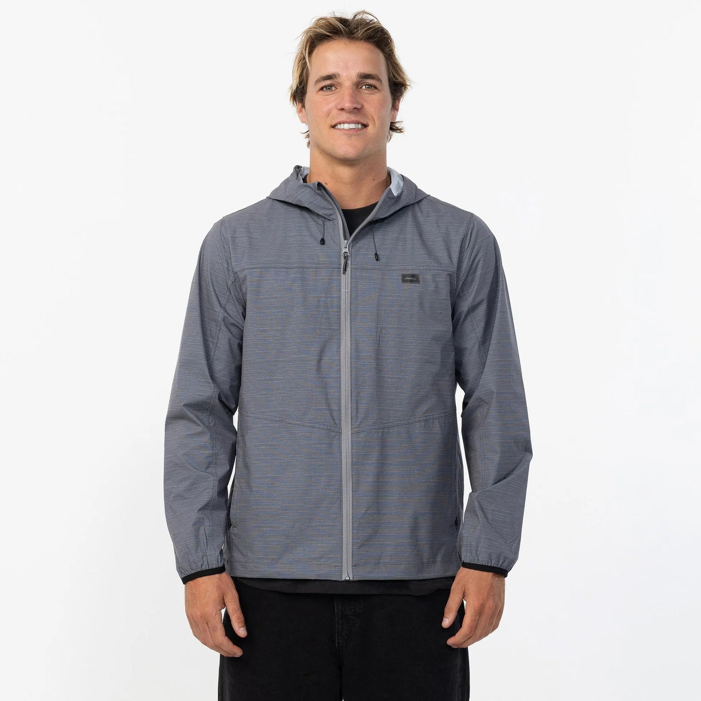 O'Neill Men's Trvlr Windbreaker Stretch Jacket - Gargoyle