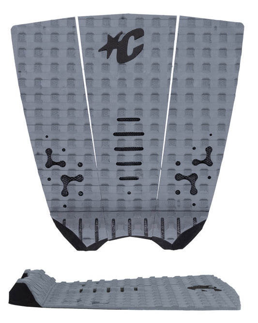 Creatures Mick Fanning Loc-lite Ecopure Tail Pad - Titanium Black - Star Surf + Skate