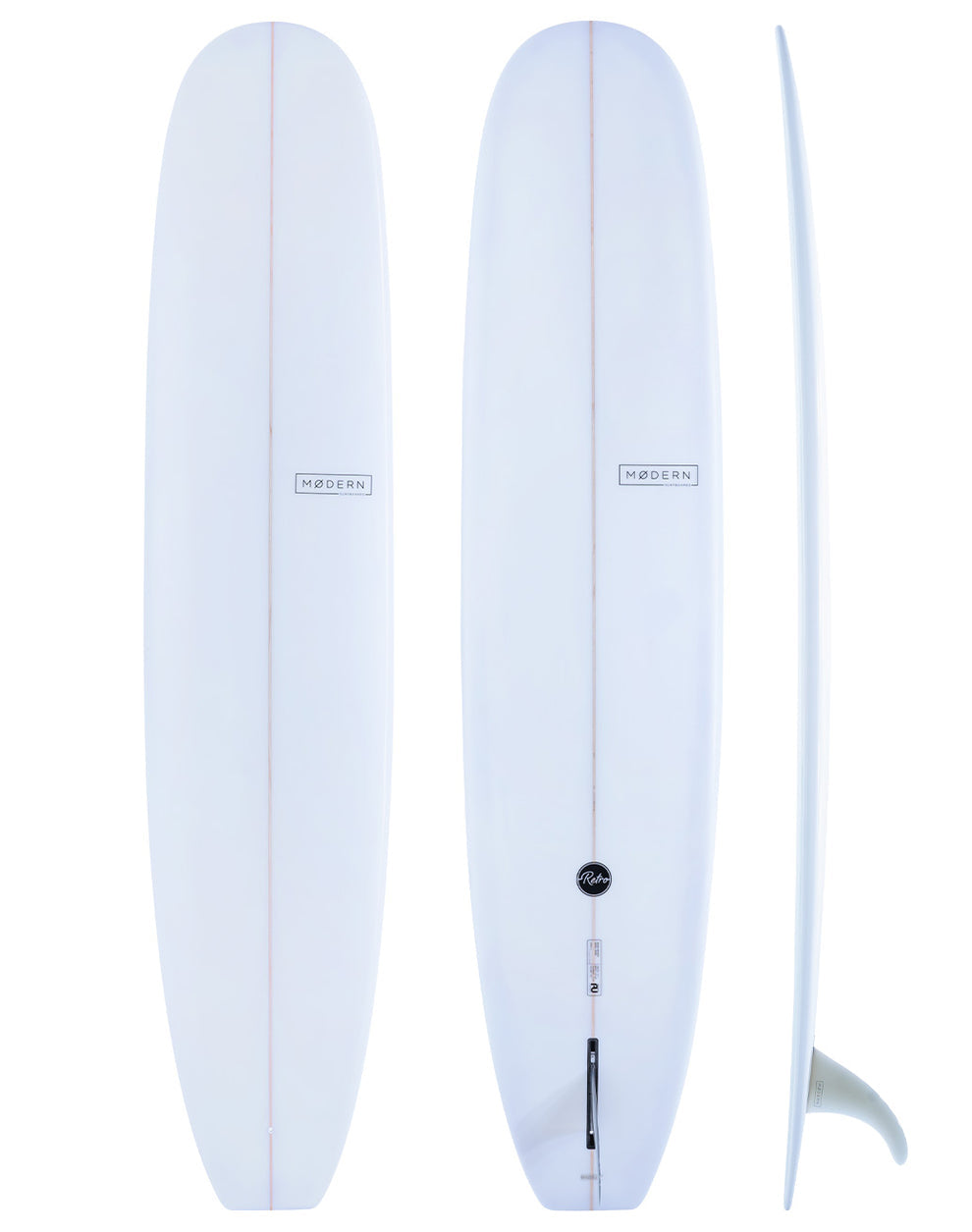 Modern Retro Longboard - PU - Star Surf + Skate