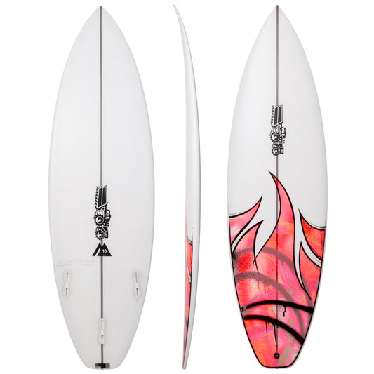 JS PU Youth Monsta 10 Squash Tail - Star Surf + Skate
