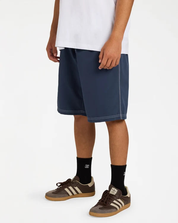 Billabong Throw On 22" Boardshorts - Dusty Indigo