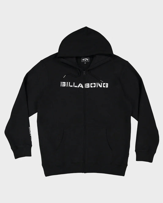 Billabong Chrome Zip Thru - Black - Star Surf + Skate