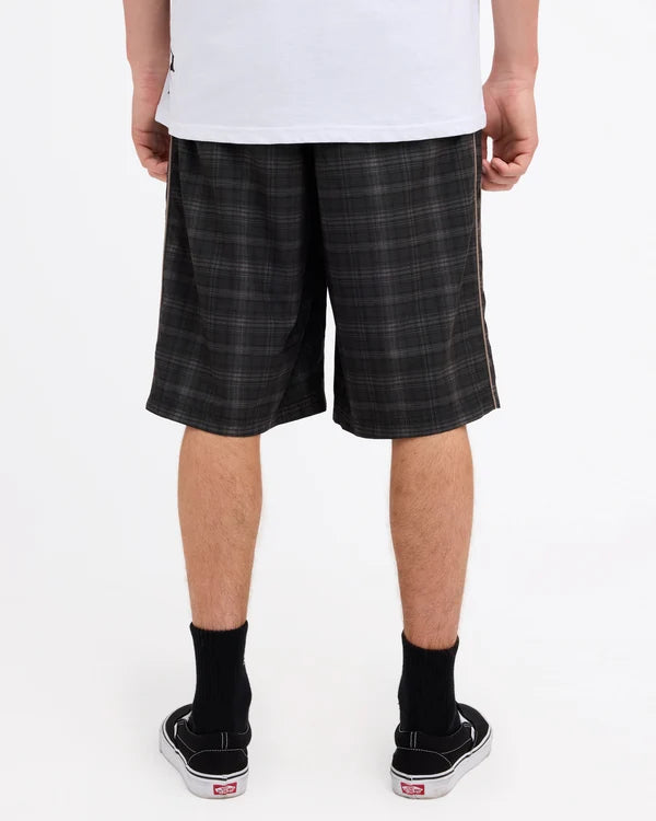 Billabong Immortal Check 23" Throw On - Moss