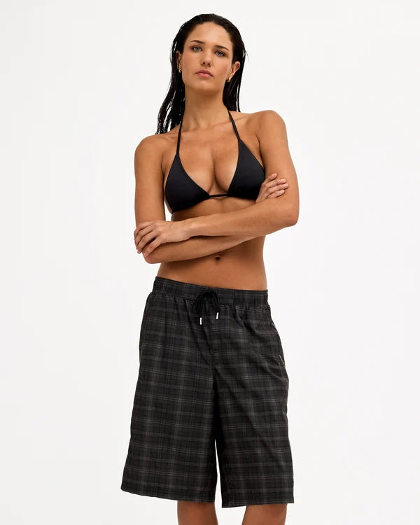 Billabong Immortal Check 23" Throw On - Moss