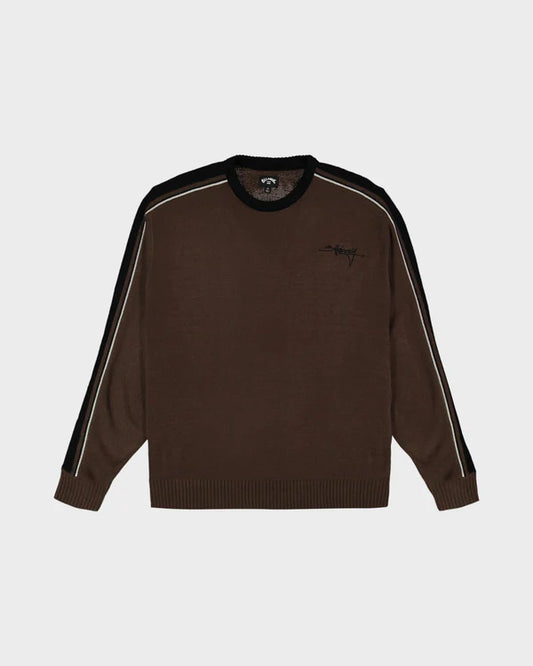 Billabong Script Sweater - Chocolate