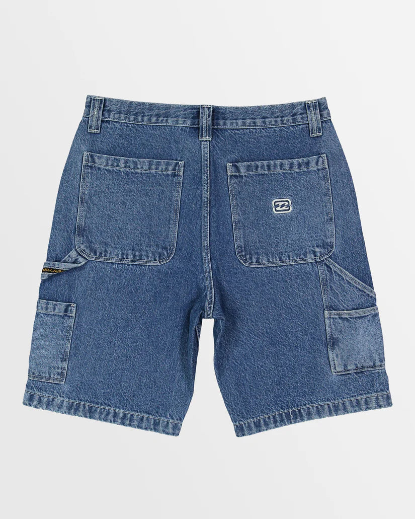 Billabong Bad Dog Workwear Short - Ocean Wash - Star Surf + Skate