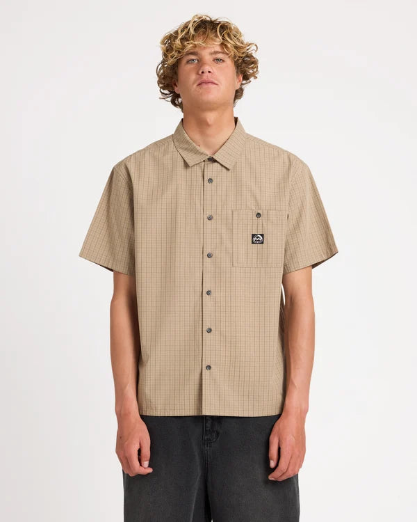 Billabong Spec Mogul SS Shirt - Tan