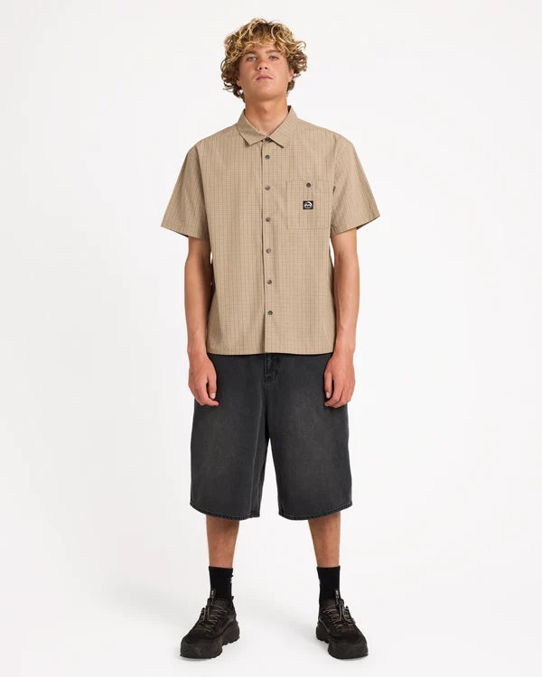 Billabong Spec Mogul SS Shirt - Tan