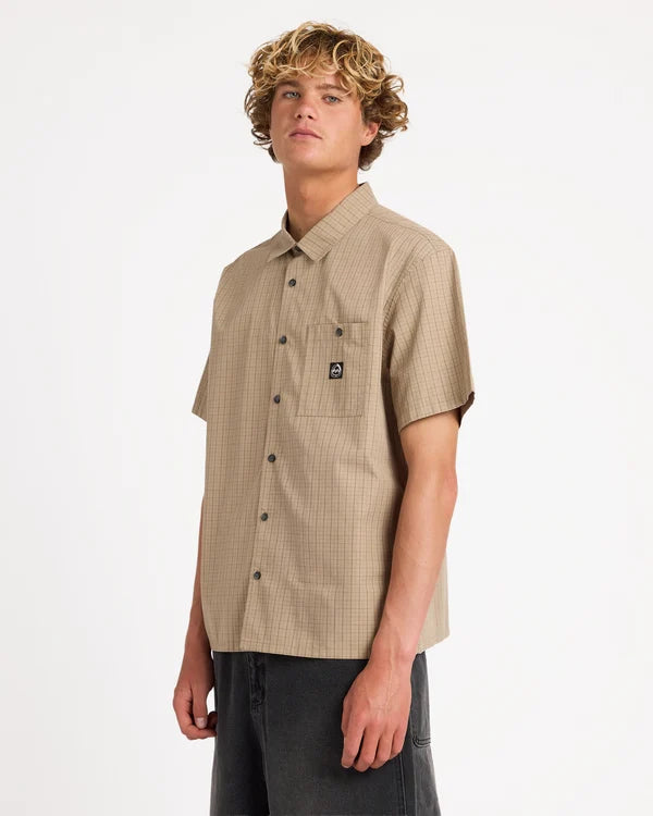 Billabong Spec Mogul SS Shirt - Tan
