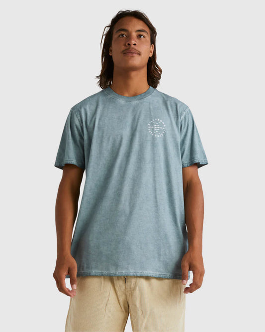 Billabong Big Wave Daz SS Tee - Washed Blue - Star Surf + Skate