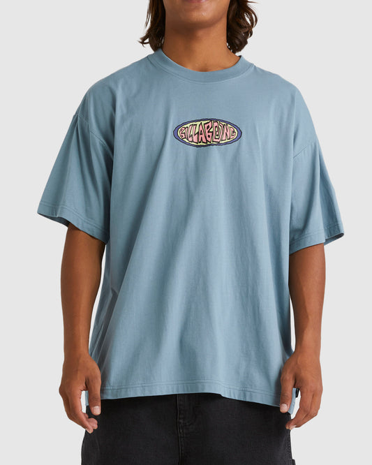 Billabong Bubble SS Tee - Washed Blue - Star Surf + Skate