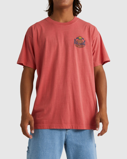 Billabong Home Grown SS Tee - Coral - Star Surf + Skate