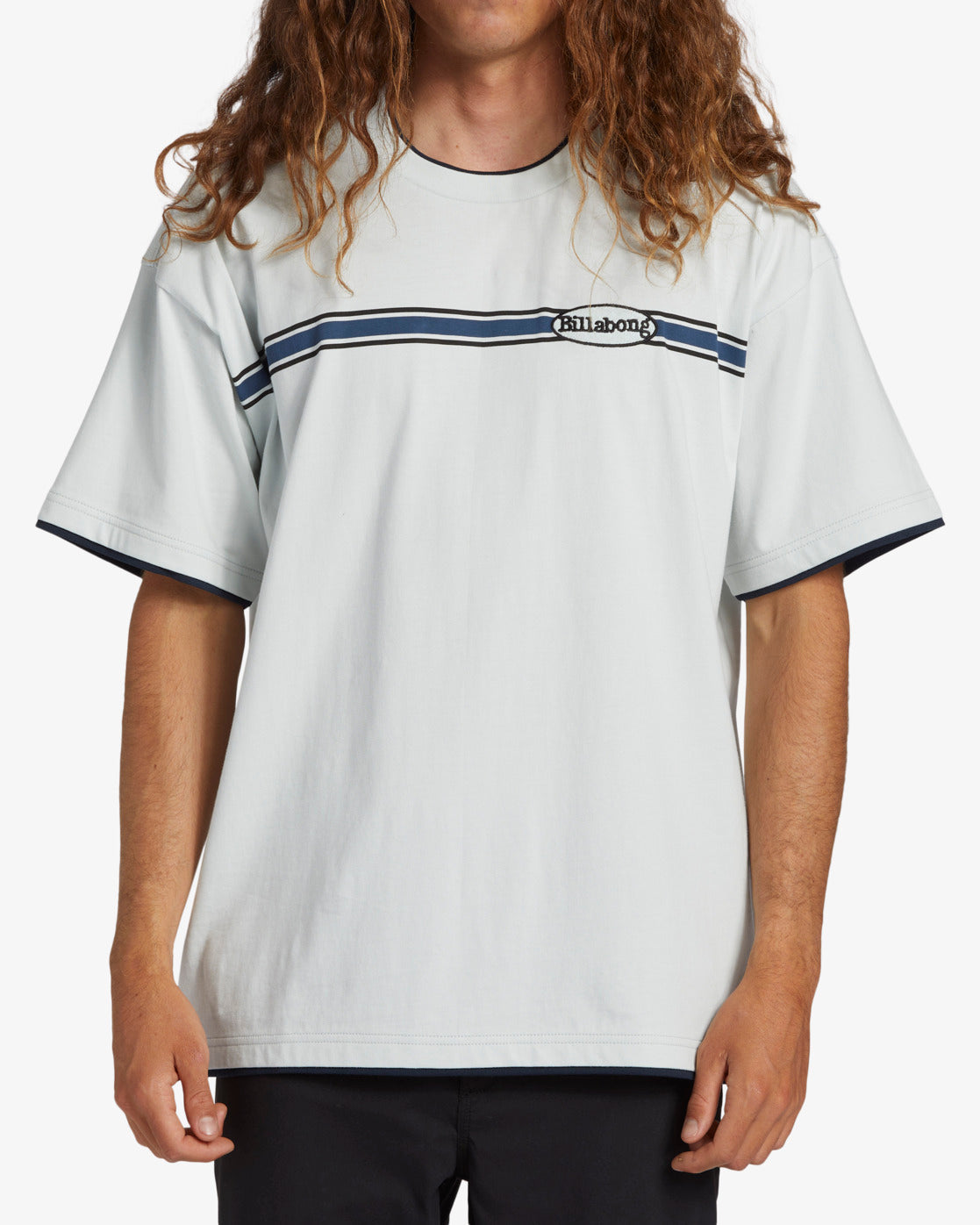 Billabong Panel OG SS Tee - Blue Mist - Star Surf + Skate