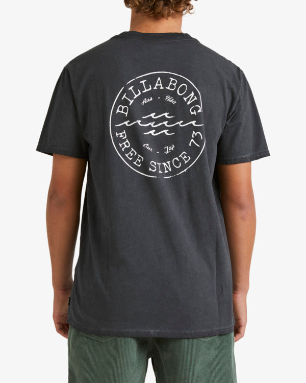 Billabong Big Wave Daz SS Tee - Black - Star Surf + Skate