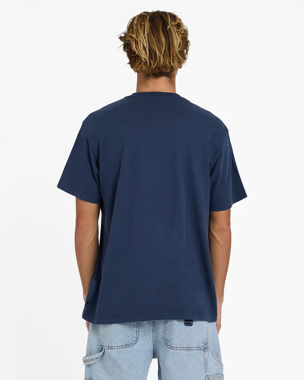 Billabong Premium Wave Wash SS Tee - Dusty Navy
