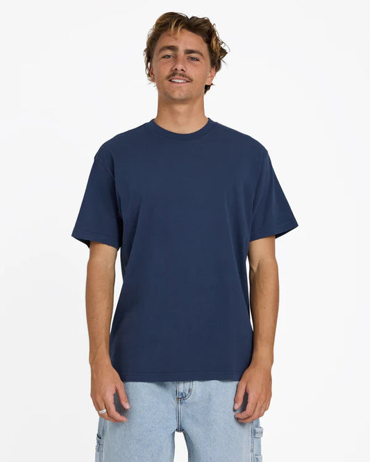 Billabong Premium Wave Wash SS Tee - Dusty Navy