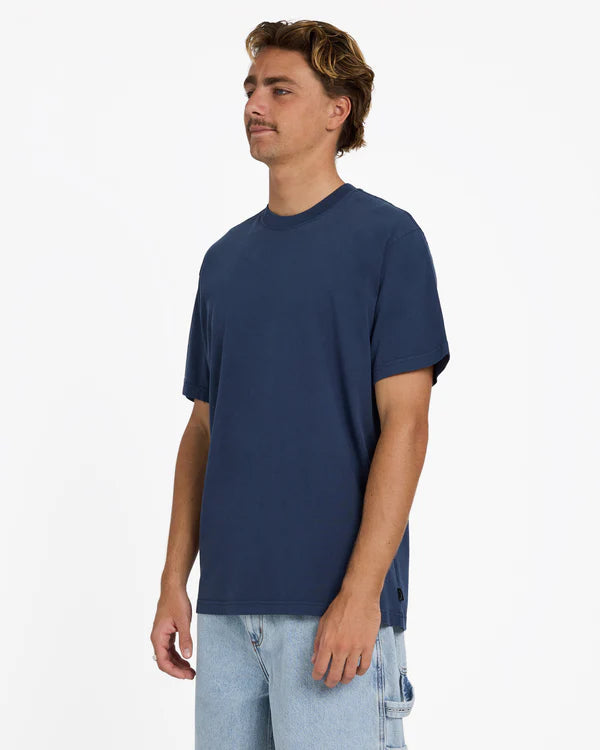 Billabong Premium Wave Wash SS Tee - Dusty Navy
