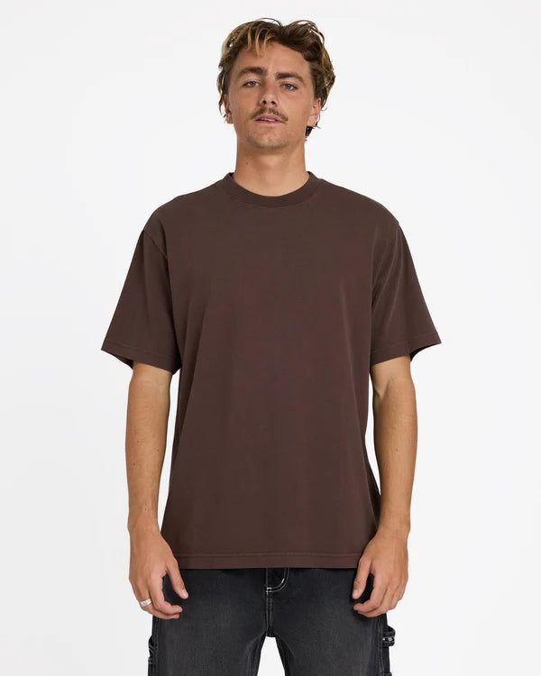 Billabong Premium Wave Wash SS Tee - Chocolate