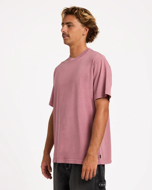 Billabong Premium Wave Wash SS Tee - Red Dahlia