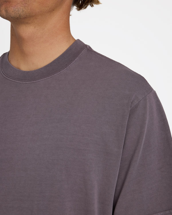 Billabong Premium Wave Wash SS Tee - Steel Purple