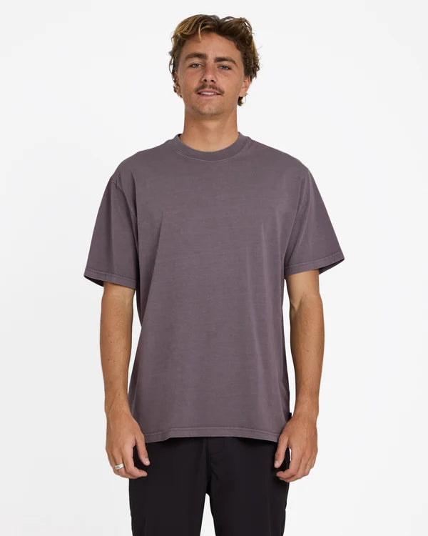 Billabong Premium Wave Wash SS Tee - Steel Purple