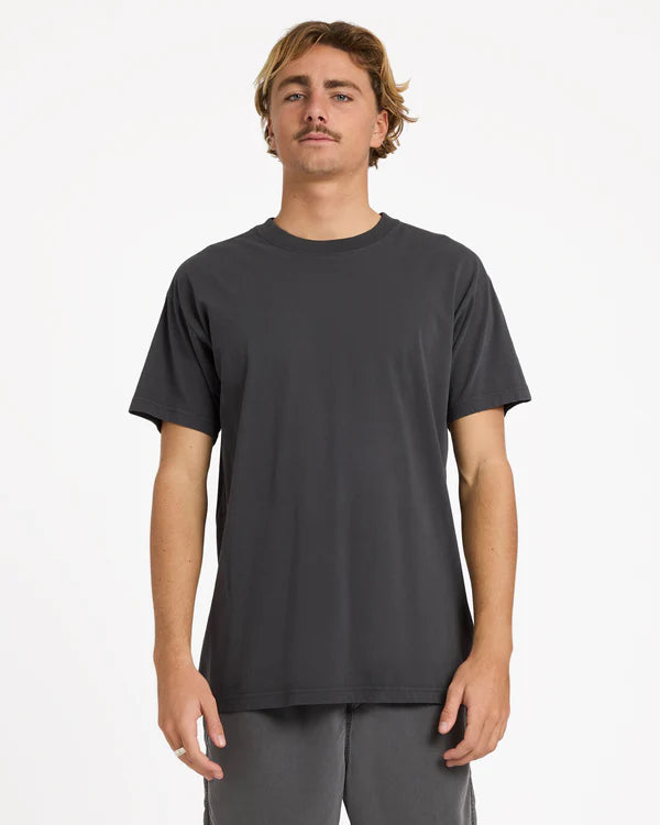 Billabong Premium Wave Wash SS Tee - Washed Black - Star Surf + Skate