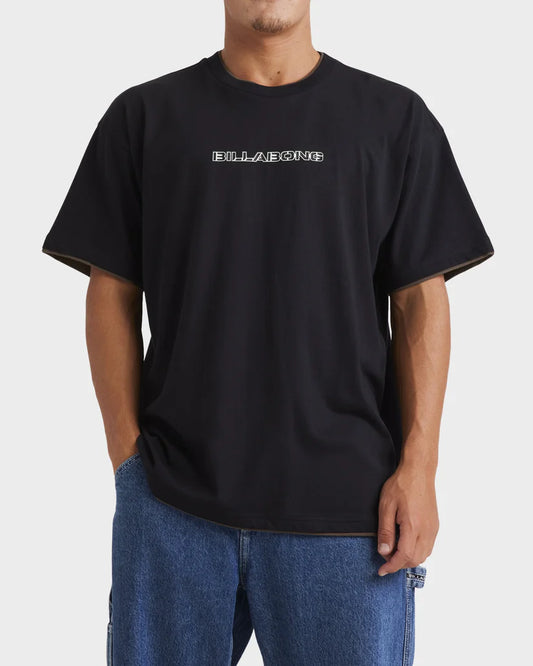 Billabong Tipper OG SS Tee - Black - Star Surf + Skate