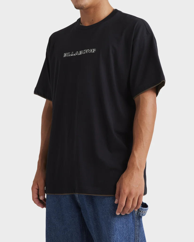 Billabong Tipper OG SS Tee - Black - Star Surf + Skate