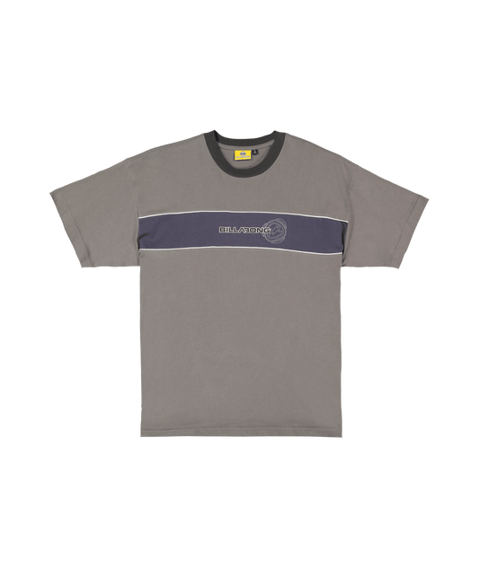 Billabong Panel SS Tee - Pewter - Star Surf + Skate