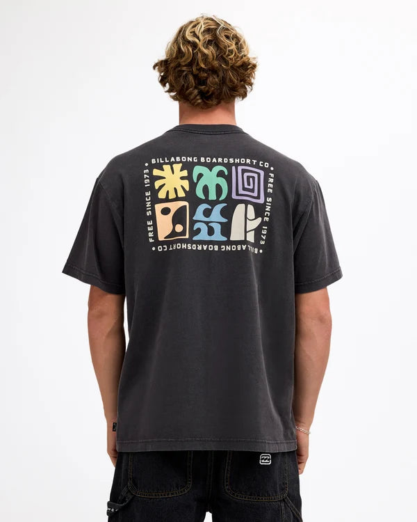Billabong Fundamental SS Tee - Raven
