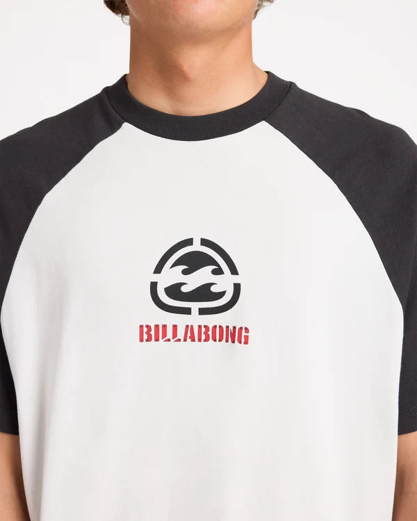 Billabong Spec Raglan SS Tee - Fog
