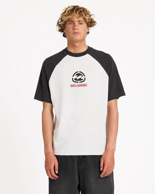 Billabong Spec Raglan SS Tee - Fog