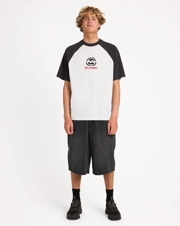 Billabong Spec Raglan SS Tee - Fog